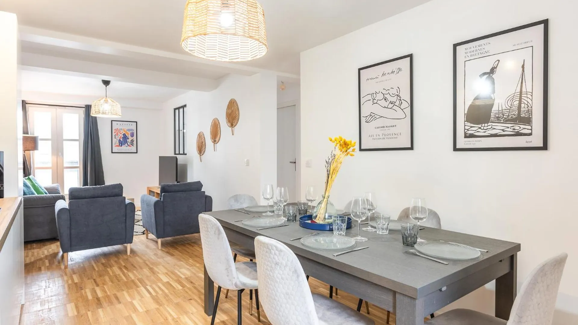 Apartment Design - 6 Guests - Buttes Chaumont Paris